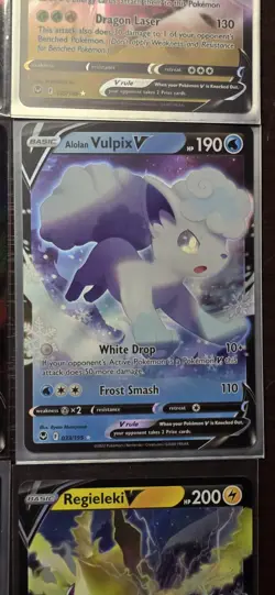 Pokemon Cards Lot (Ursaluna, Regieleki, Vulpix, Reshiram, Mawile, Regidrago, ST) - Image 4
