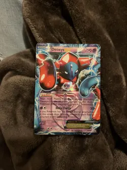 Pokemon Card Deoxys Ex Holo Full Art BW82 Promo Ultra Rare - Image 1
