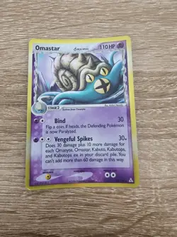 Omastar 13/110 Ex Holon Phantoms Pokemon Card - Image 1