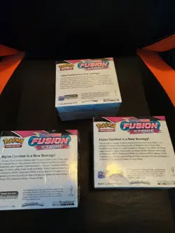 Pokemon Fusion Strike Booster Box - English 2021 Trading Card Game - Image 3