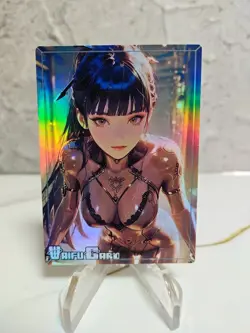 Eve Stellar Blade Trading Card Waifu Goddess Story Anime Girl holo Karte Manga - Image 1