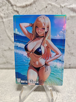 Marin Kitagawa Trading Card Waifu Goddess Story Anime Girl holo Karte Manga - Image 1