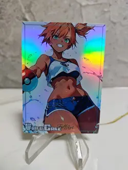 Misty Trading Card Waifu Goddess Story Anime Girl holo Karte Manga Full Art - Image 1