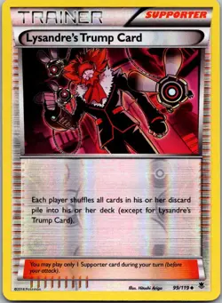 Lysandre's Trump Card Uncommon XY - Phantom Forces 99/119 NM - Image 1