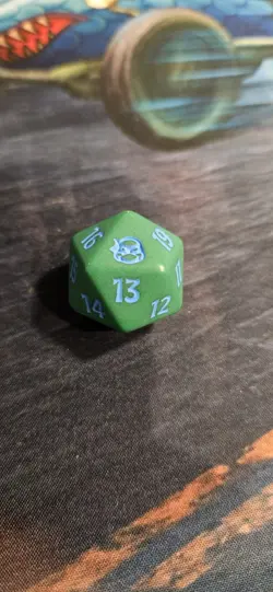 MTG TMNT Spindown Die Blue/Leonardo - Image 1