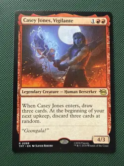 Casey Jones, Vigilante - 0088 - R - Non-Foil - TMNT - MTG - NM/M - Image 1