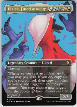 MTG Ulalek Fused Atrocity Normal NM Commander: Modern Horizons 3 MH3 Magic 16 - Image 1