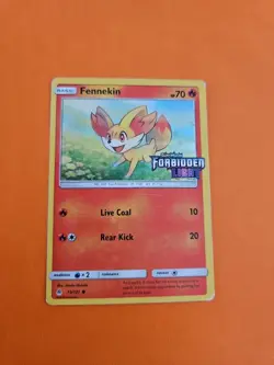 Fennekin - Stamped Toys R' Us Promo - Forbidden Light - 15/131 - Cosmos LP-MP - Image 1