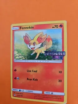 Fennekin - Stamped Toys R' Us Promo - Forbidden Light - 15/131 - Cosmos LP-MP - Image 2