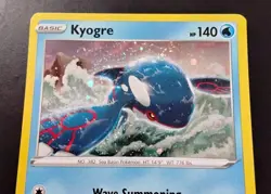 036/159 Kyogre Cosmos Holo Pokemon Crown Zenith NM (With Swirl) - Image 4