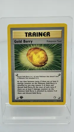 Gold Berry 93/111 – Neo Genesis (1st Edition) - NM - 2000 Pokemon TCG - Image 1