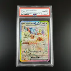 PSA 10 Eevee ex 167/131 Prismatic Evolutions SIR Graded Pokemon Card - Image 1
