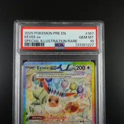 PSA 10 Eevee ex 167/131 Prismatic Evolutions SIR Graded Pokemon Card - Image 2