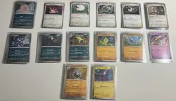 Pokemon NM Cosmo Holo Lot Of 246 Checklane Promos Swirls Stacks Of Duplicates - Image 5