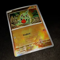 Texture Shift Error Larvitar Poke Ball 047/131 Prismatic Evolutions Pokemon TCG - Image 4