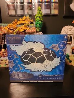 Pokemon TCG Stellar Crown Pokemon Center Elite Trainer Box ETB Sealed - Image 1