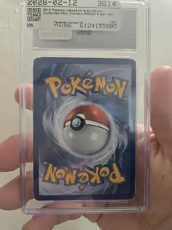 Pokemon TCG 2010 Undaunted Umbreon Prime 86/90 Ultra Rare Holo CGC 8 - Image 2