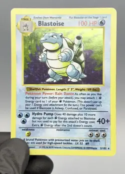 Blastoise 2/102 - Base Set (Shadowless) - Rare Holo - Pokemon TCG - Image 2