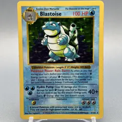 Blastoise 2/102 - Base Set (Shadowless) - Rare Holo - Pokemon TCG - Image 3