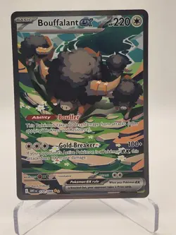 Bouffalant ex 170/086 Pokemon TCG SV: White Flare Special Illustration Rare NM - Image 1