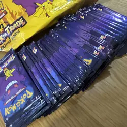 2022 Pokemon TCG Trick or Trade Booster Bundle 55 Mini Packs *Open Bag* - Image 2