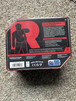 Pokemon TCG Fall Team Rockets Tin Nidoking FACTORY SEALED Destined Rivals & JT - Image 4