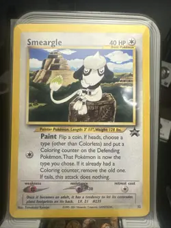 Smeargle 32/53 Wotc Promo Regular Pokemon Vintage - Image 1