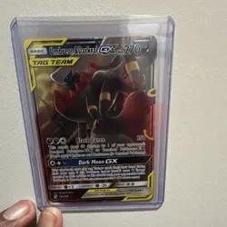 Pokemon TCG Umbreon & Darkrai GX 125/236 Sm-Unified Minds TAG TEAM Holo Ultra R… - Image 1