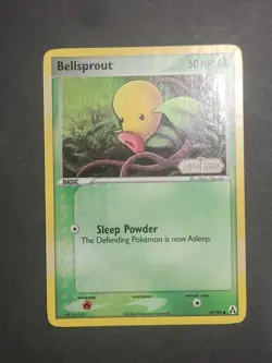 Pokemon Bellsprout Reverse Holo Legend Maker 49/92 2006 50HP TCG - Image 1