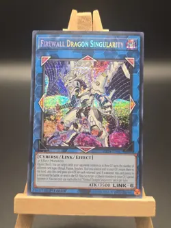 Yu-Gi-Oh Firewall Dragon Singularity Secret Rare MP24-EN087 - Image 1