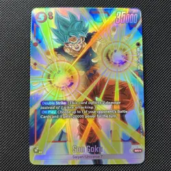Son Goku FS01-08 SR Alternate Art DRAGON BALL SUPER Card Game Fusion World NM/M - Image 1