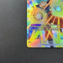 Son Goku FS01-08 SR Alternate Art DRAGON BALL SUPER Card Game Fusion World NM/M - Image 5