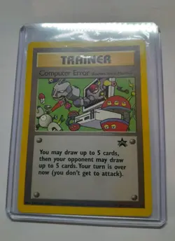 Vintage Pokemon Trainer Black Star Promo No 16 Card World Championship 2000 - Image 1