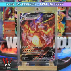 Charizard VMAX Swsh261 - Sword & Shield Promo Card Pokemon TCG + Magnetic Holder - Image 1