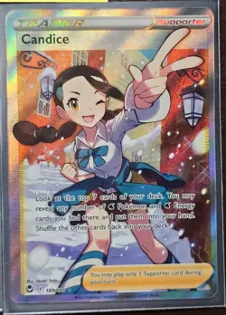 Pokemon Cards Lot (Waifus - Beauty - Candice - Prof. Burnett- Fullnart Trainers) - Image 3