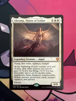 Akroma, Vision of Ixidor CMR 002/361 MTG Card Regular - Image 1