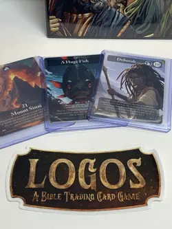 LOGOS Bible Trading Card Game Core Set Box + Bonus Extras, Cards, Stickers NEW - Image 3