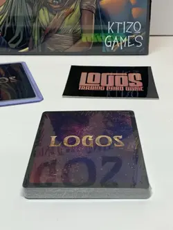LOGOS Bible Trading Card Game Core Set Box + Bonus Extras, Cards, Stickers NEW - Image 5