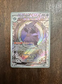 Mismagius 212/193 SV02: Paldea Evolved Illustration Rare Pokemon Card - Image 1