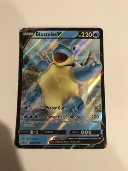 Blastoise V SWSH101 SWSH: Sword & Shield Promo Cards Holo - Image 1