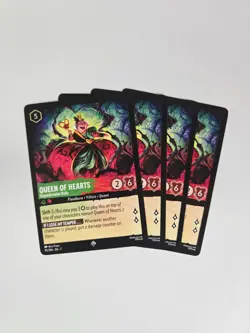 Queen of Hearts Unpredictable Bully 95/204 Playset 4 cards - Archazia's Island - Image 1