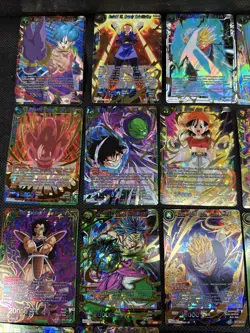 Dragon Ball Super Card Game Lot Of 72 1-10 Energy Promo All Foil Gold PR No Doub - Image 2