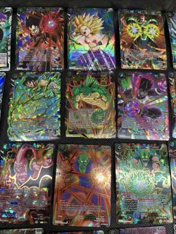 Dragon Ball Super Card Game Lot Of 72 1-10 Energy Promo All Foil Gold PR No Doub - Image 4