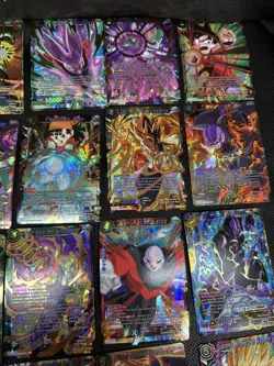 Dragon Ball Super Card Game Lot Of 72 1-10 Energy Promo All Foil Gold PR No Doub - Image 5