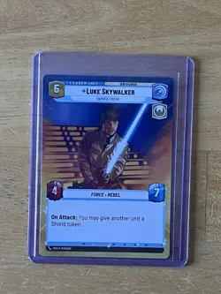 Star Wars Unlimited 2023 exclusive promo: Darth Vader and Luke Skywalker - Image 3