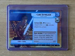 Star Wars Unlimited 2023 exclusive promo: Darth Vader and Luke Skywalker - Image 4