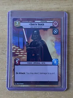 Star Wars Unlimited 2023 exclusive promo: Darth Vader and Luke Skywalker - Image 5