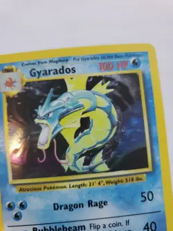 Gyarados Base Set Pokemon Card WOTC NM - Image 4