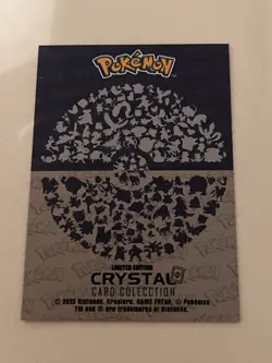 RARE Ditto #132 -RED CRYSTAL Holo Box Hit-Crystal Dark-Pokemon Card NonTCG - Image 3