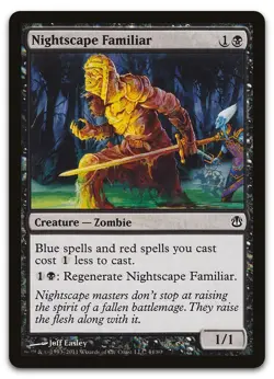 Nightscape Familiar #44 (NM) Duel Decks: Ajani vs. Nicol Bolas DDH Magic MTG - Image 1